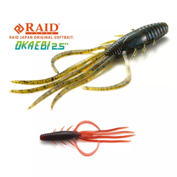 Raid Oka Ebi 6,3cm 036 Scuppernong Plastični mamac 8kom