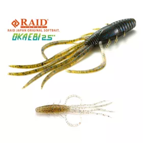 Raid Oka Ebi 6,3cm 046 Blue Sujiebi Plastični mamac 8kom