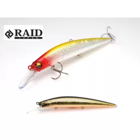 Raid Level Minnow Plus 12,5cm 14gr 004 Real Kinkuro Vobler