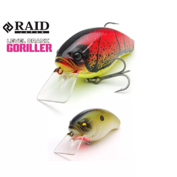 Raid Level Crank Goriller 6,6cm 17,5gr 006 Pearl Shad vobler