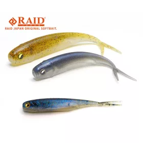   Raid Fish Roller 8,9cm 042 Dark Cinnamon Shad Gumena Riba 7kom