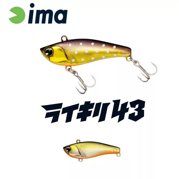Ima Raikiri Vibration 43S 4,3cm 4gr 003 Classic Wobbler