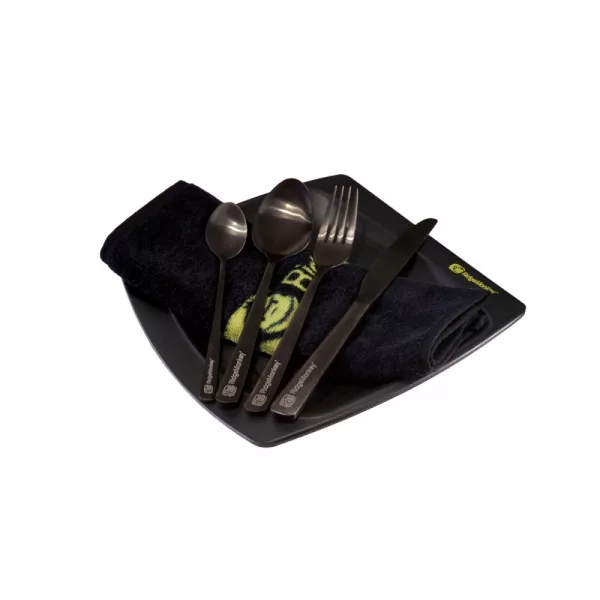Ridgemonkey SQ DLX Large Plate Set - Set posuđa