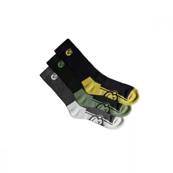 RIDGEMONKEY APEAREL CREW SOCKS 3 PACK SIZE 6-9 ČARAPE - Čarape - Jesenska, Zimska odjeća