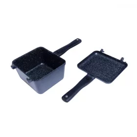   Ridgemonkey Connect Deep Pan & Griddle pećnica Set Granitno izdanje XL