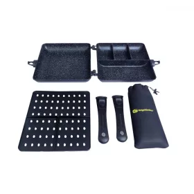   Ridgemonkey Connect Combi & Steamer pećnica i parni aparat Set Granitno izdanje 2XL
