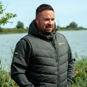 Ridgemonkey Apearel Thermapro Hybrid Coat Green Prsluk S