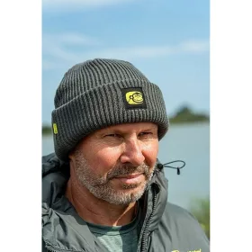   Ridgemonkey Apearel Thermapro Fisherman Beanie Hat Green Zimska Kapa