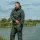 Ridgemonkey Apearel Thermapro Waterproof Shell Trousers Green Kišne Hlače S