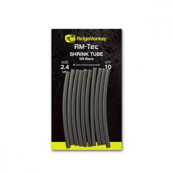 Ridgemonkey Connexion Shrink Tube Skupljajuća cijev Silt Black 2.4Mm 10 Kom - Skupljajuća cijev
