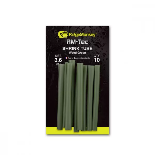 Ridgemonkey Rm-Tec Shrink Tube Weed Green 3,6Mm Termoskupljajuća Cijev