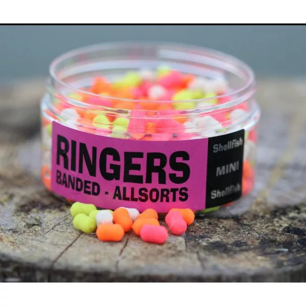 Ringers Allsort Mini 4mm Školjka Vafter 80gr