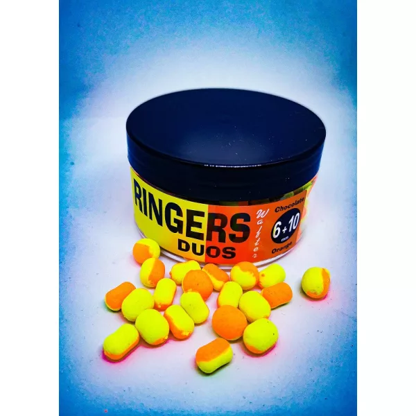 Ringers Žuto-Narančasti 6-10mm Duos Wafters 80gr