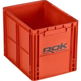 ROK Set kutija za pohranu s poklopcem 40x30x32cm Narančasta