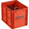 ROK Set kutija za pohranu s poklopcem 40x30x32cm Narančasta