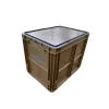 ROK Set kutija za pohranu s poklopcem 40x30x32cm Zelena