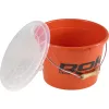 ROK 13-litarska narančasta kanta za mamce i set posuda za miješanje od 4 litre s poklopcem