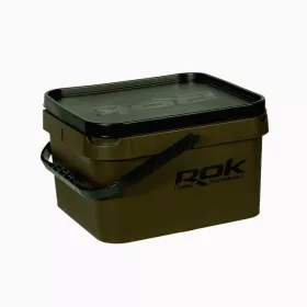   ROK četvrtasta posuda za miješanje od 10 litara s poklopcem, zelena