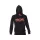 ROK Black Hoodie Fekete Kapucnis Pulóver 2XL