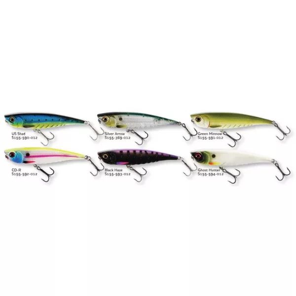 WESTIN Spot-On Top Walker 10cm 15g Floating Green Minnow vobler