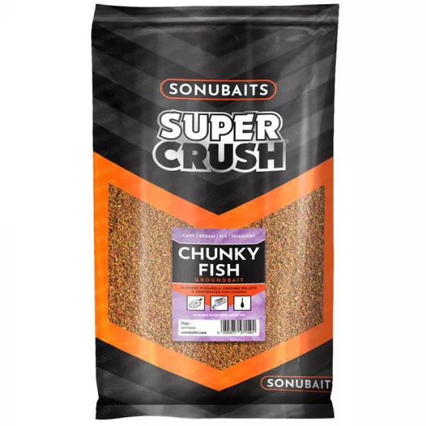 Sonubaits Chunky Fish Supercrush 2kg - (S0770022) hrana
