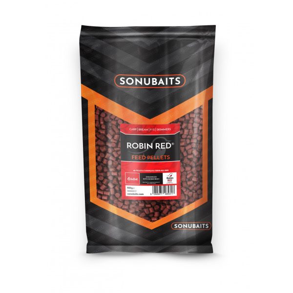 Sonubaits Robin Red Feed Pellet - 6mm (S0800017) aromatizirana peleta za hranjenje