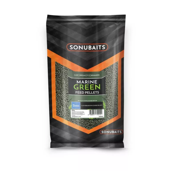Sonubaits Marine Green Feed 6mm Hranjivi Pelet 900gr