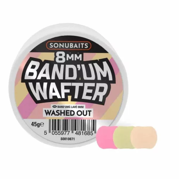 Sonubaits Bandum Wafters - 8mm Washed Out (S0810071) wafters mamac za udicu