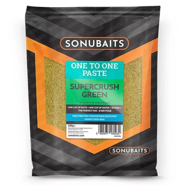 Sonubaits One To One Paste - Supercrush Green (S0840006) pasta