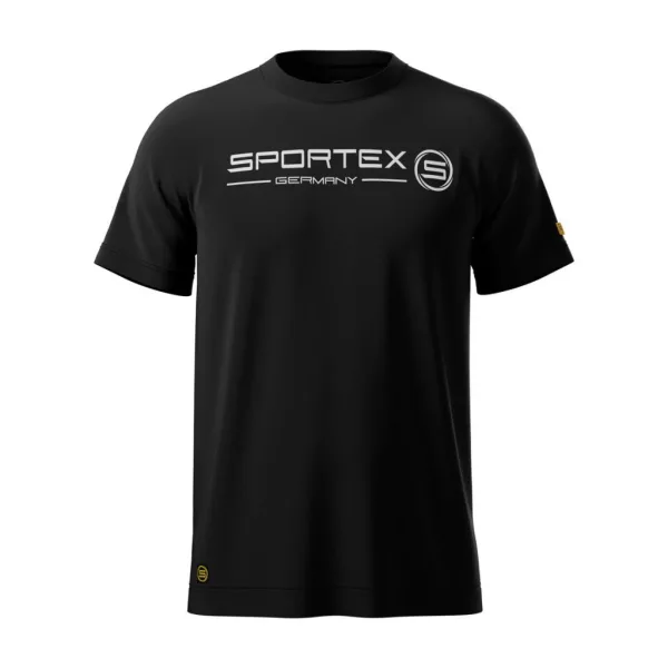 Sportex T-Shirt Black Majica L