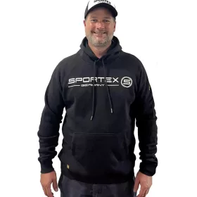 Sportex Hoodie Black Dukserica s kapuljačom XL