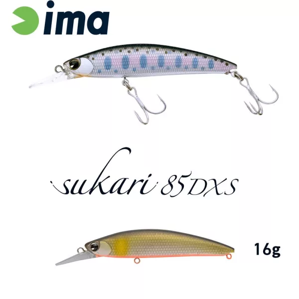 Ima Sukari 85DXS 8,3cm 16gr 010 Orange Belly Ayu Wobbler