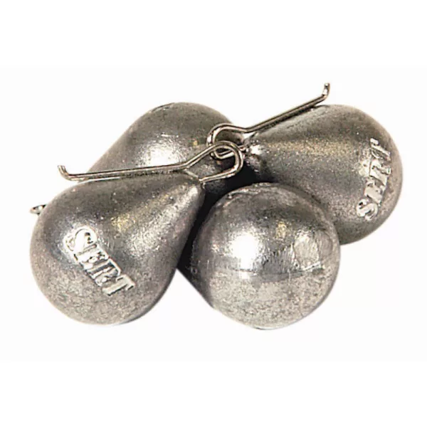 Sakura - SINKER CLIP PEAR - 15G X 4 - Olova - Olovo za varaličarenje - Težina za umjetne mamce