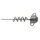 Sakura Jig glava s navojem 15gr