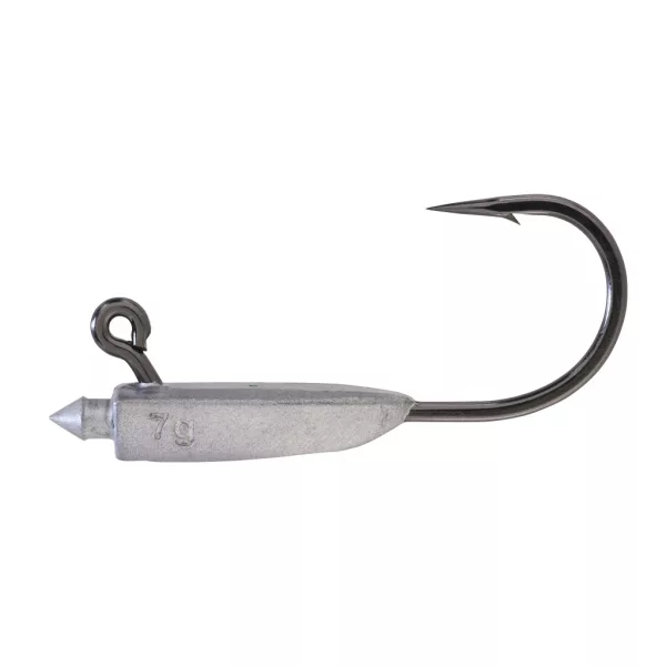 Sakura Tubflow Jighead Raw Finish 3,5gr 3/0 Jig glava 3 kom