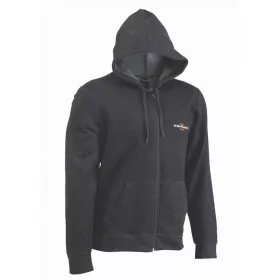   Sakura - HOODIE ZIP LOGO GREY M - Gornja odjeća - Duks s kapuljačom