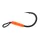 Sakura Hooks Trout Single Assist Hook 6 Kuka za spinning s okom, s bradicom, offset 7 kom