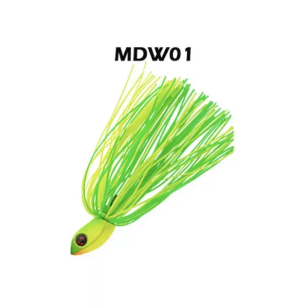 Sakura Bellamy Swim Jig Hot Chart 21gr Glava jiga s gumenom suknjom