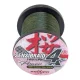 Sakura Sensibraid 4 pletena struna - GREEN 1000 M - 0.40 mm / 30Kg / 66Lbs