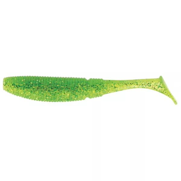 Sakura - SLIT SHAD EVO 175 - 7 - 175MM - 055 (GHOST LIME CHART)   - Gumena varalica