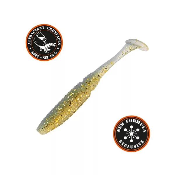 Sakura SLIT SHAD EVO 50 Gumihal Sexy Shad 50mm - 8kom