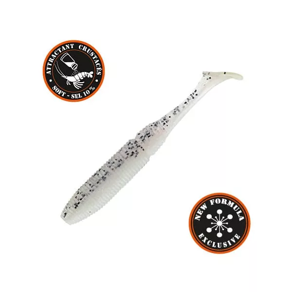 Sakura SLIT SHAD EVO 50 Gumihal Pepper Mint 50mm - 8kom