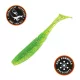 Sakura SLIT SHAD EVO 50 Gumihal Ghost Lime Chart) X 8 komada - gumeni mamac 50mm - 8kom