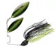 Sakura Cajun DW 14gr JC20 Spinnerbait - Crno-chartreuse