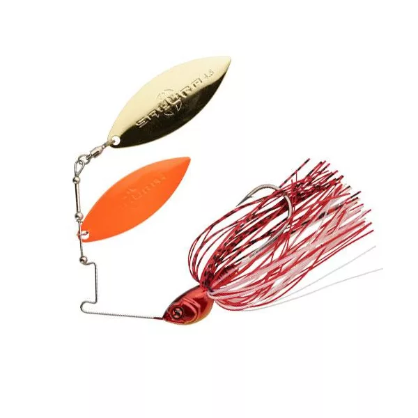 Sakura Cajun DW 14gr JC22 Spinnerbait - Proljetno crvena