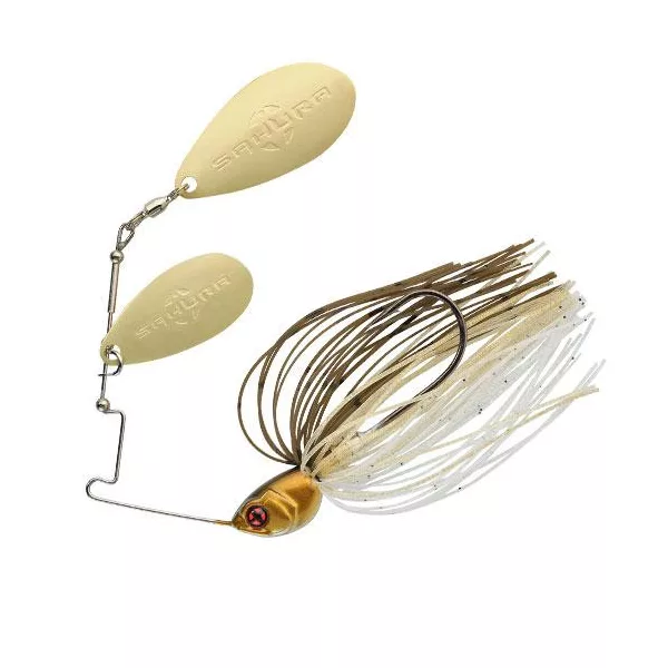 Sakura Cajun DI 17,7gr JC18 Spinnerbait - Zlatno sjajna