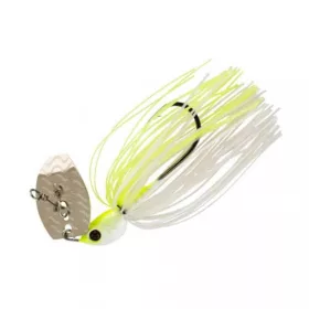   Sakura - CAJUN BLADED JIG 5/8OZ - 17,7G - JC2 (White & Chart) - Blade varalica