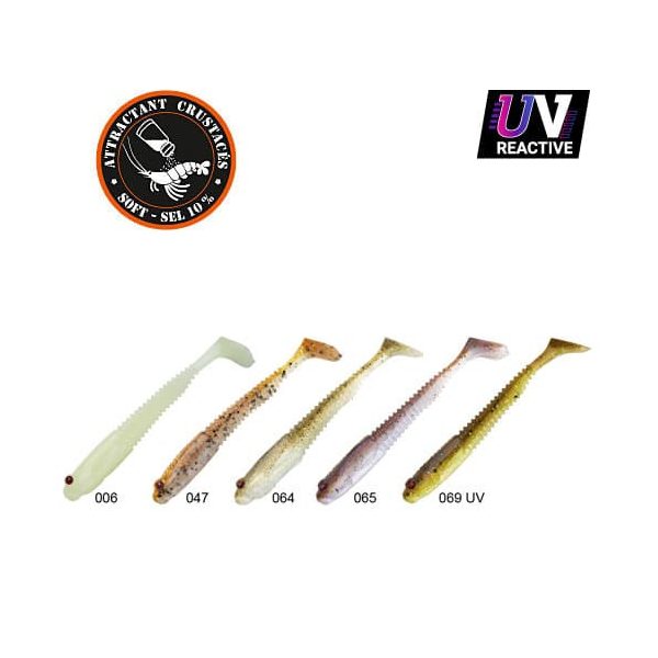 Sakura Gobygo 105 Gumihal Clear Water Pack 1 105mm - 5kom