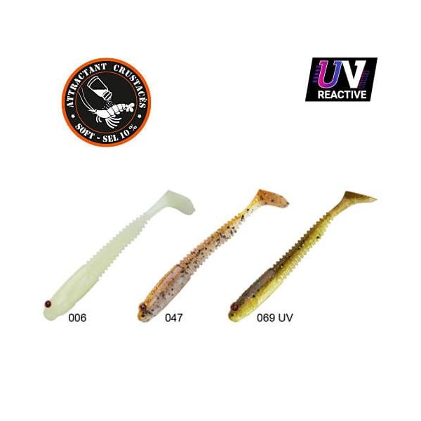 Sakura Gobygo 85 Gumihal Clear Water Pack 1 85mm - 6kom