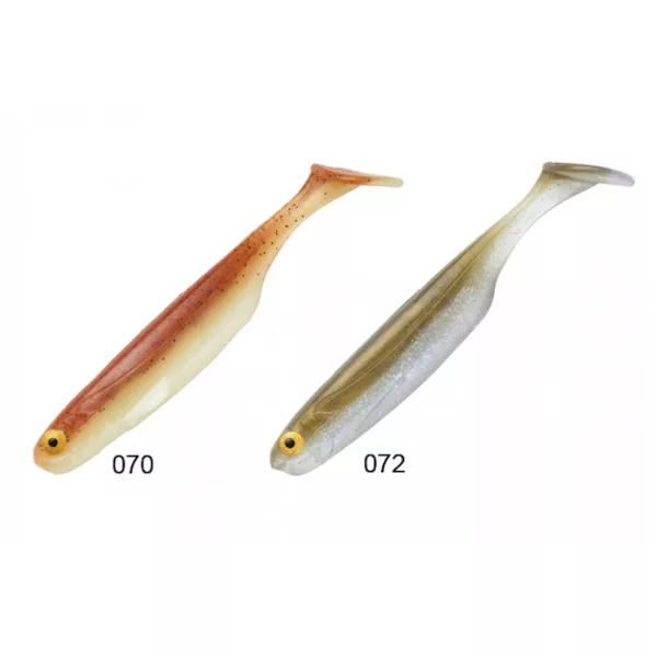 Sakura - SHADURA 120 - 120MM - Clear Water Pack 1 (070 - 072) - Blister 4 komada - Gumeni mamac